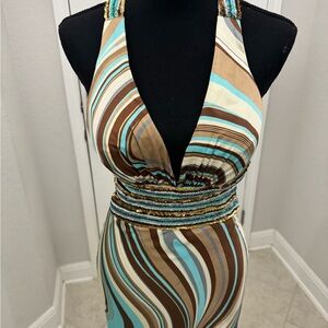 La femme cut out dress